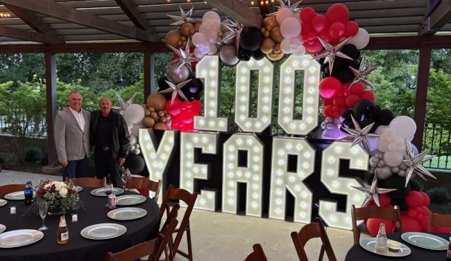 Con J. Franke celebrates 100 years