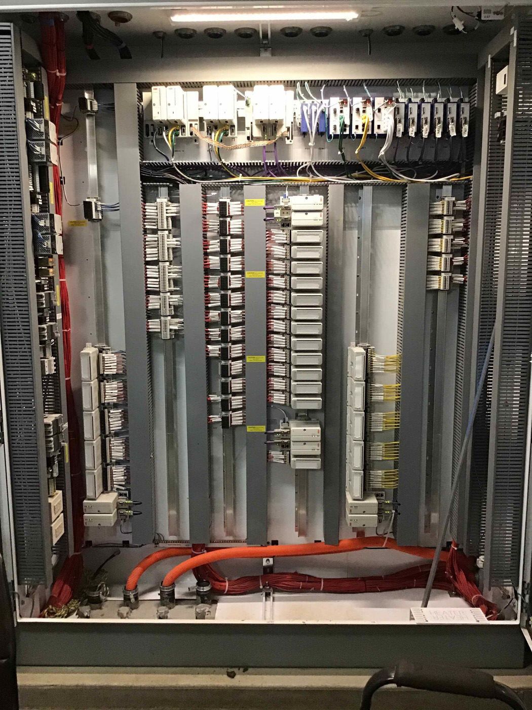 Digester plant electrical panel